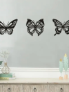Metal Butterfly Wall Decor Black Butterfly Decor 3Pcs - Image 3
